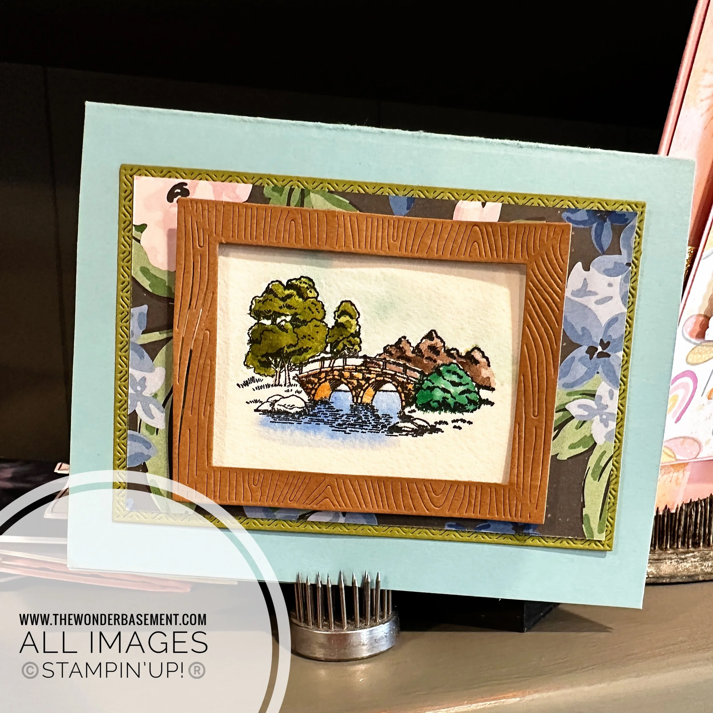 Framed Scenes Bundle
Lovely Garden Designer Series Paper
Stampin'Up! Classic Ink for Watercolor
