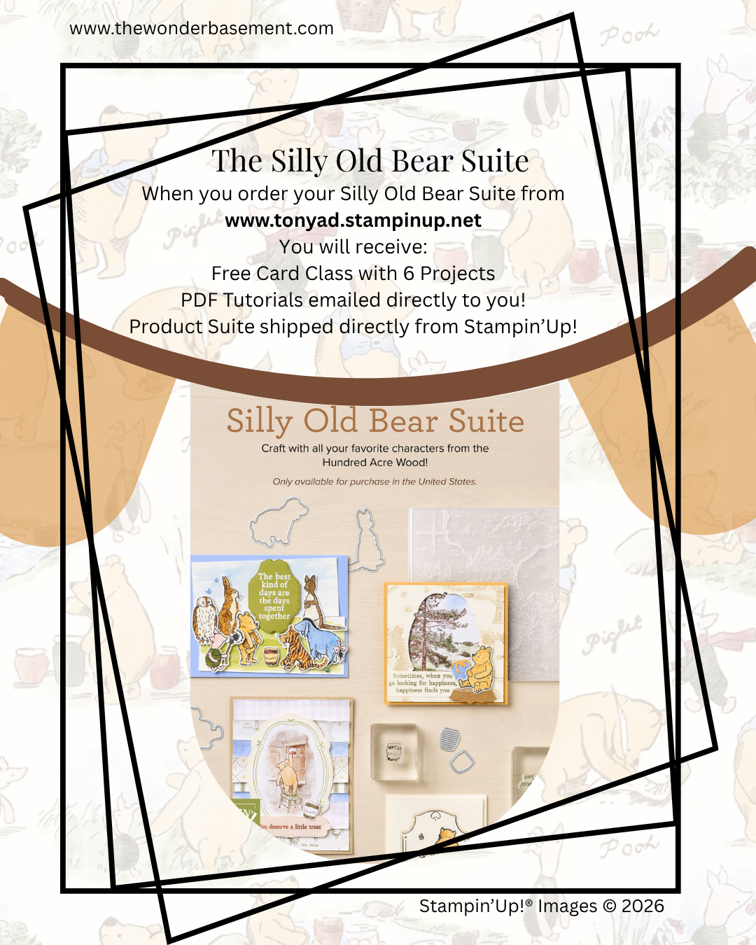 Picture of the Silly Old Bear Suite from Stampin' UP!
