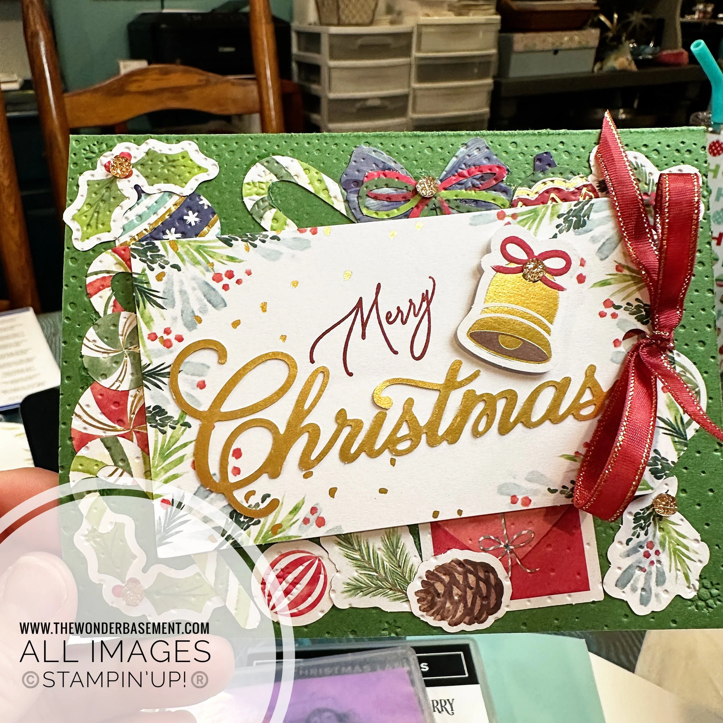 Christmas Cards made with items from the Stampin'Up! Holiday Mini, 2024