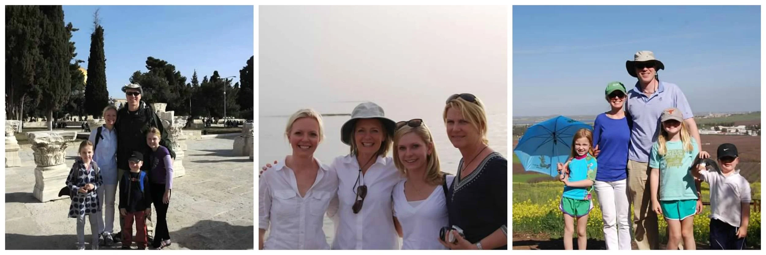 Fun side note: Laurence and I got to go together with our families to Israel!