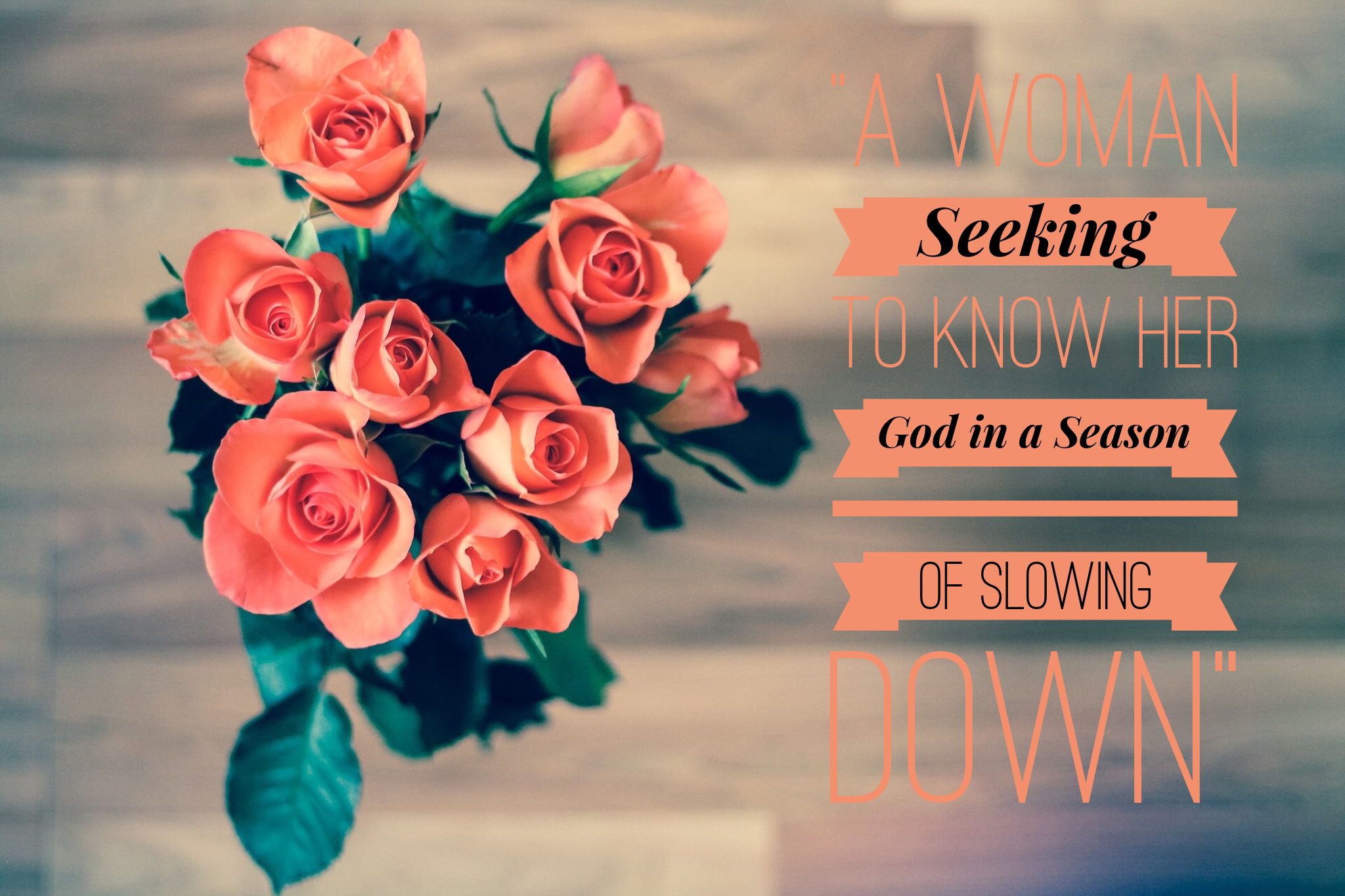 A Woman Seeking to Know Her God in a Season of Slowing Down | www.codyandras.com/blog/2017/9/6/a-woman-seeking-to-know-her-god-in-a-season-of-slowing-down