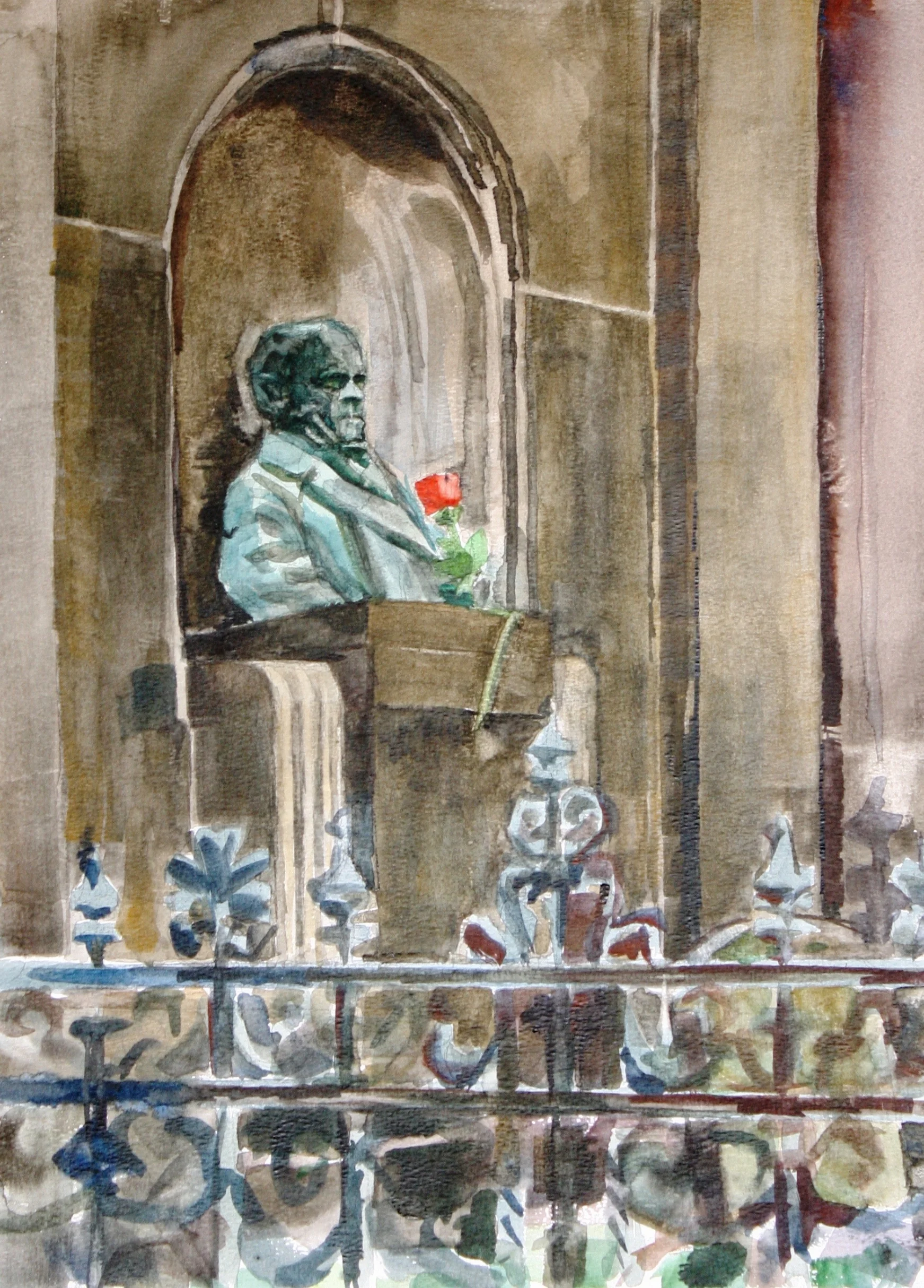 Grab des Malers Adolph von Menzel