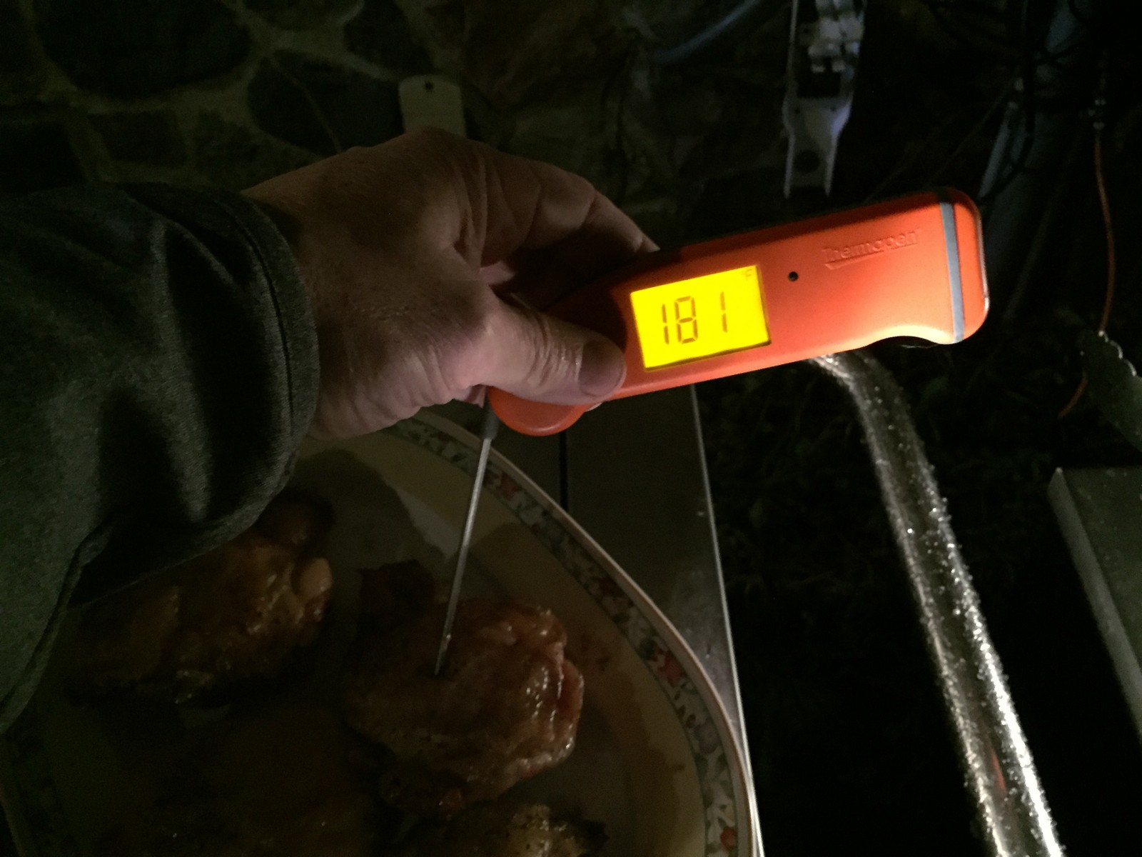 The backlight is very, very useful, particularly in winter when it can be dark while cooking dinner.