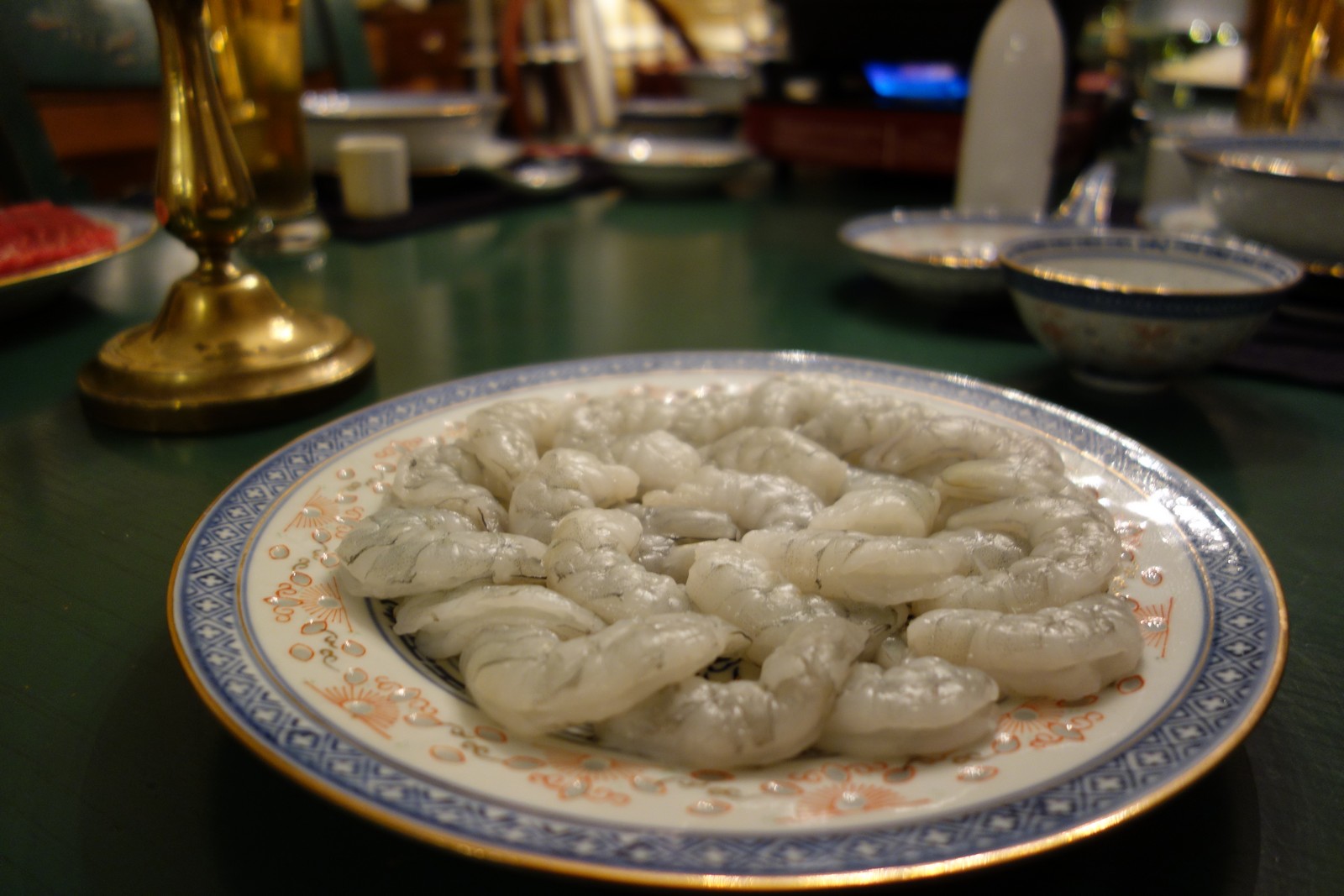 We added shrimp as an alternative for this meal, since not everyone eats red meat.