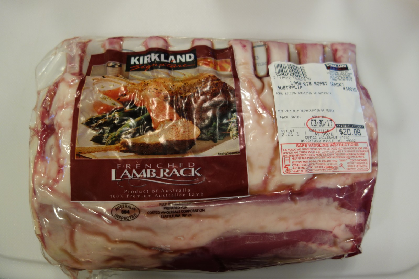 This is a large Australian rack from Costco.