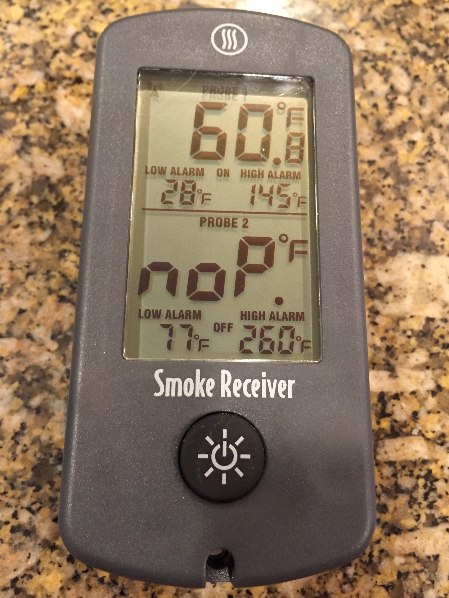 Smoke Remote BBQ Alarm Thermometer