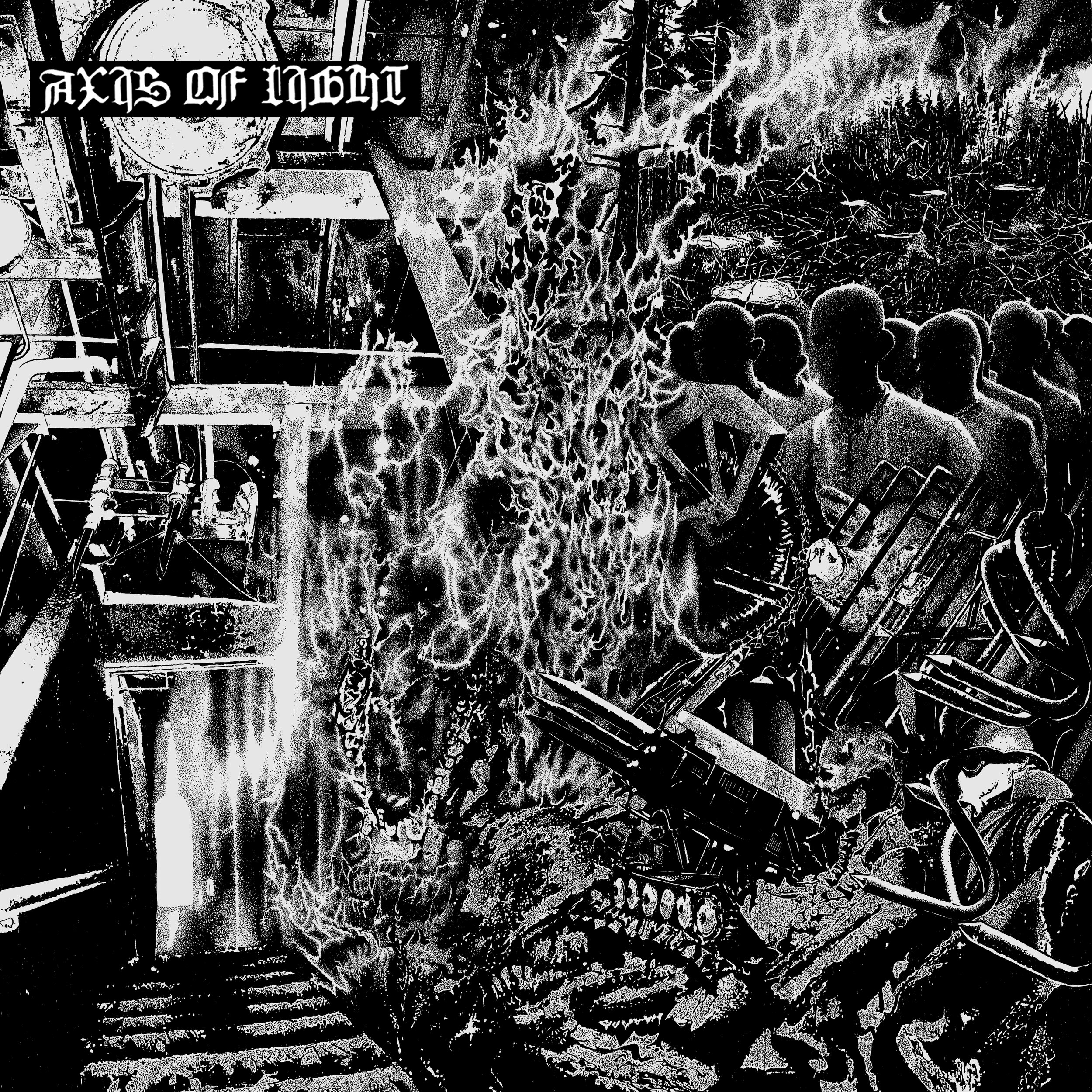 AXIS OF LIGHT 'Rusted Bolts Meet Hollow Skulls' LP