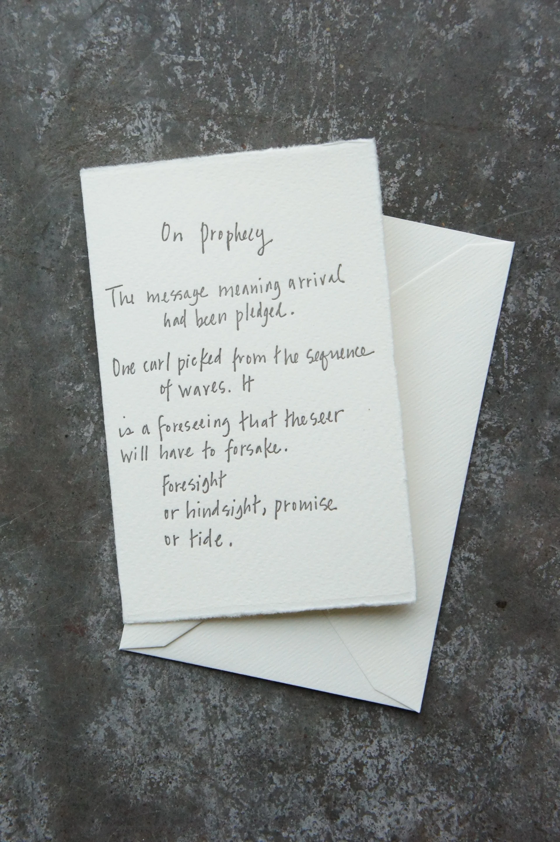 Second Response | Elizabeth Robinson