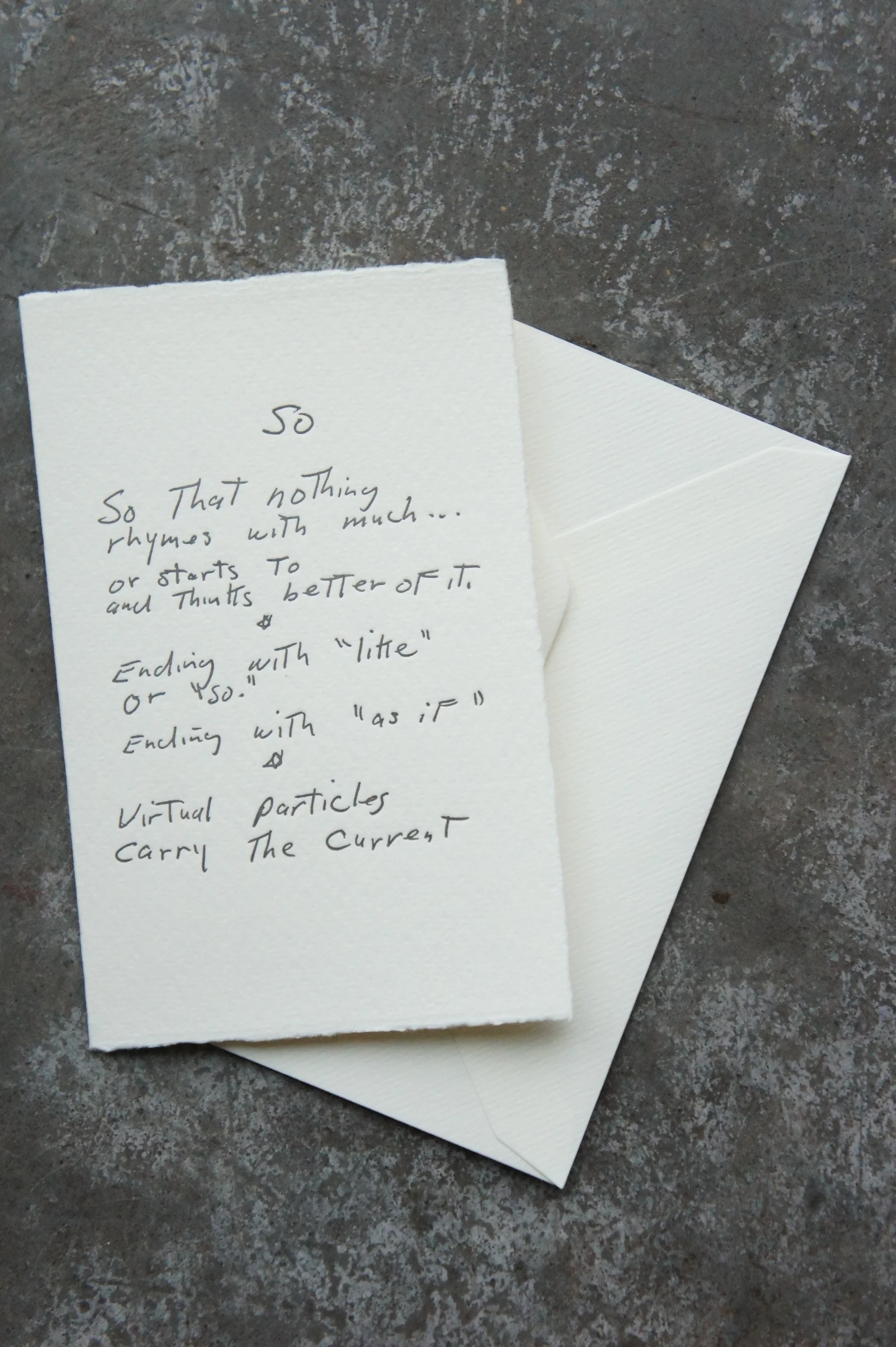 Second Response | Rae Armantrout