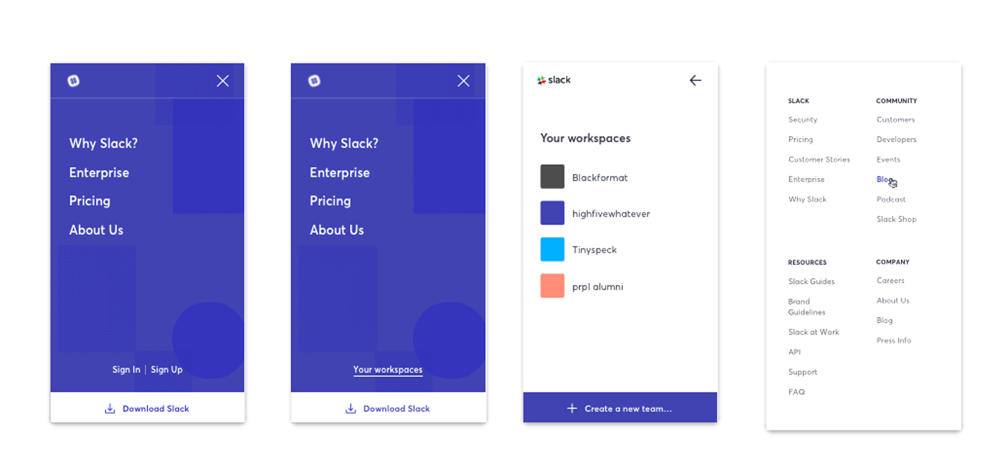 Landing Pages - August 2017