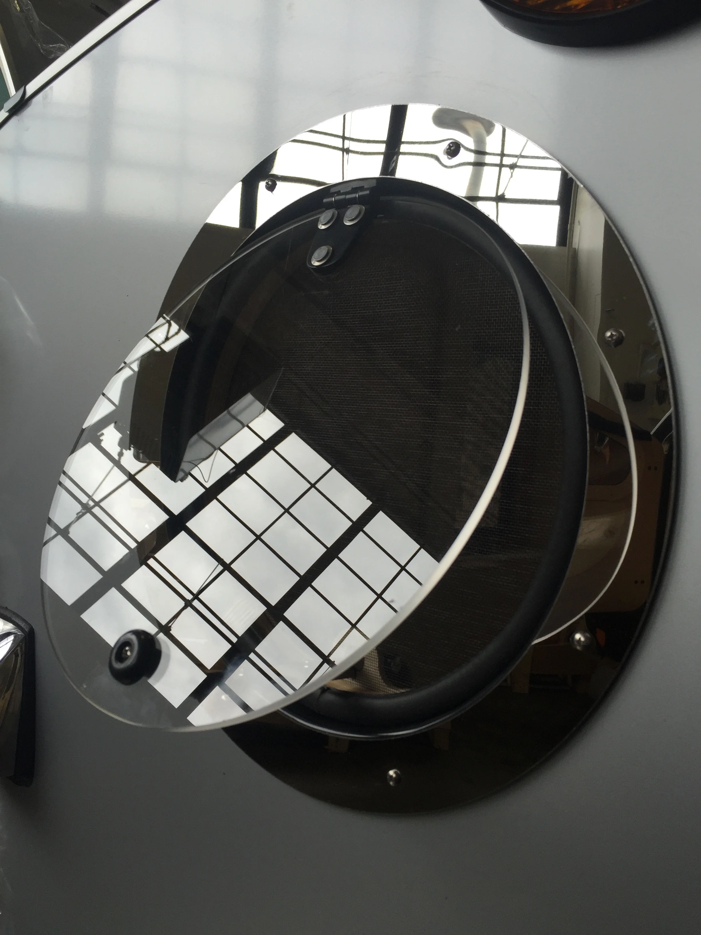 Porthole windows Vistabule Teardrop Trailers