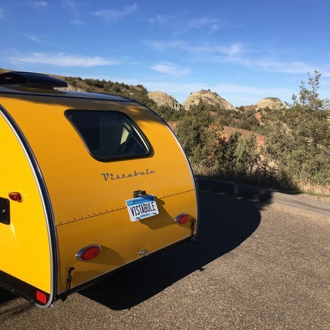 Vistabule teardrop trailer bumblebee.jpeg