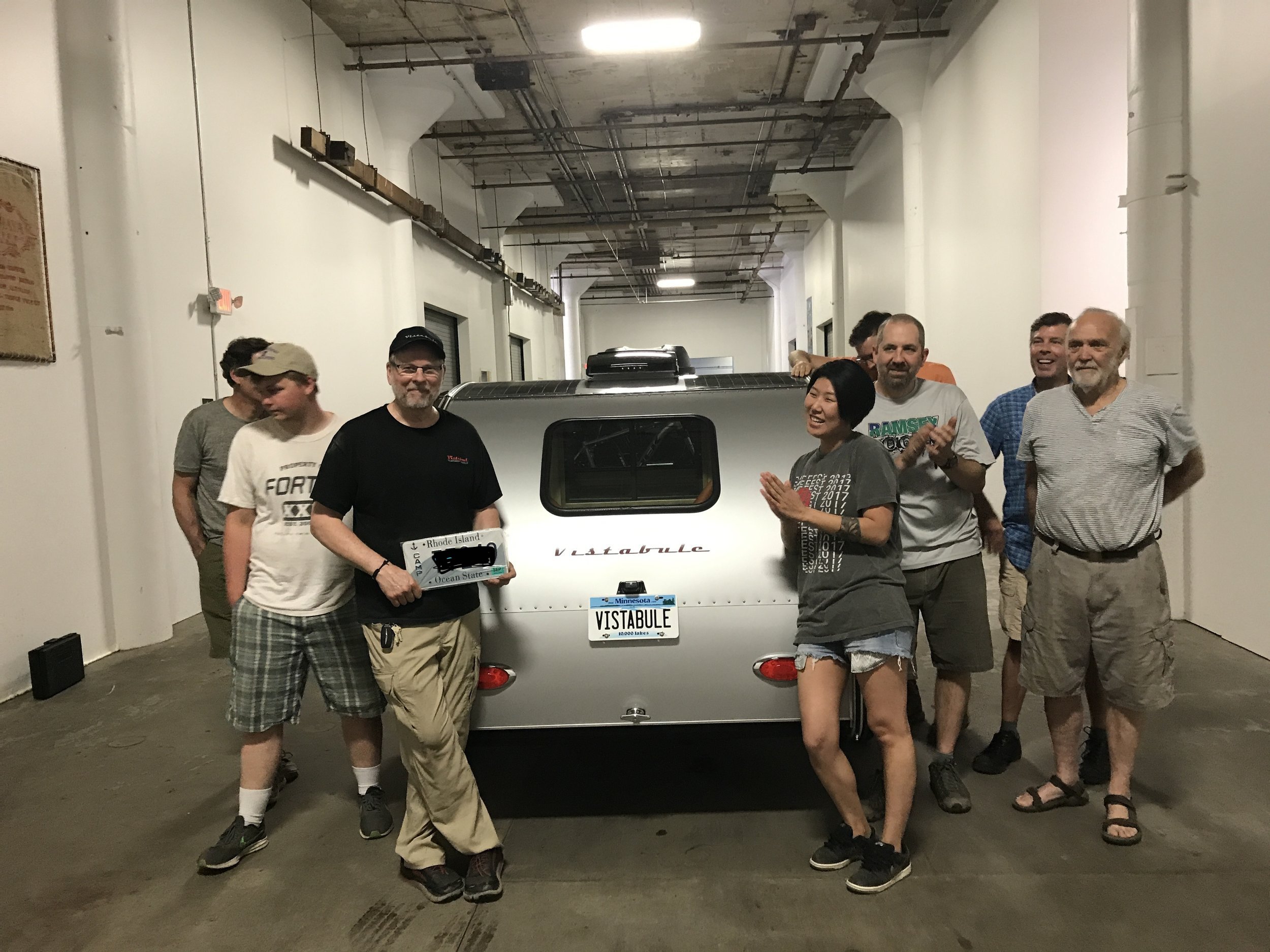 The Vistabule crew