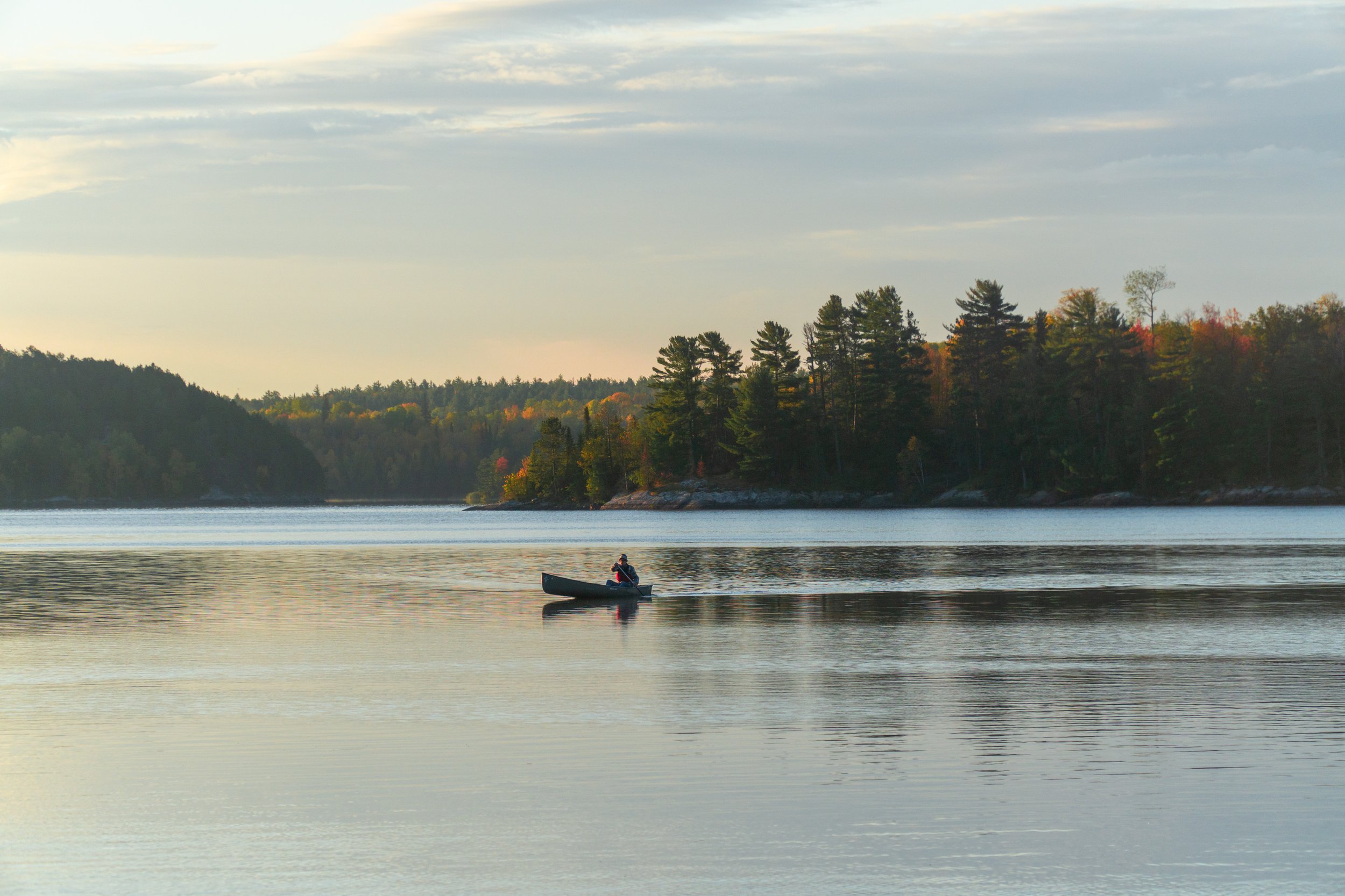 Isaac Swartz - Friend Paddling Canoe.jpg