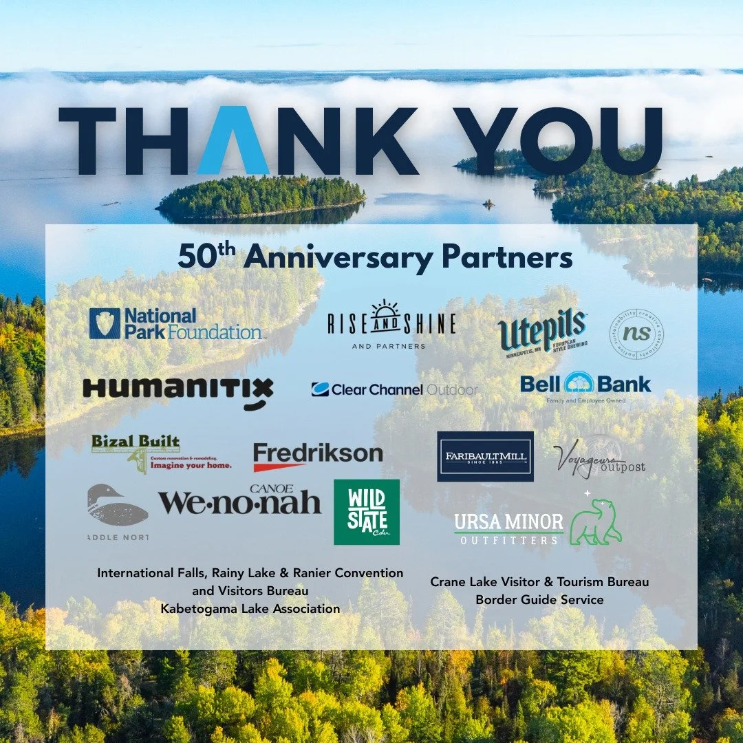 🌟 Small Business Saturday: Thank You to Our 50th Anniversary Partners! 🌟

This Small Business Saturday, we&rsquo;re giving a huge shoutout to the incredible businesses who help make Voyageurs National Park &ndash; and our 50th anniversary celebrati