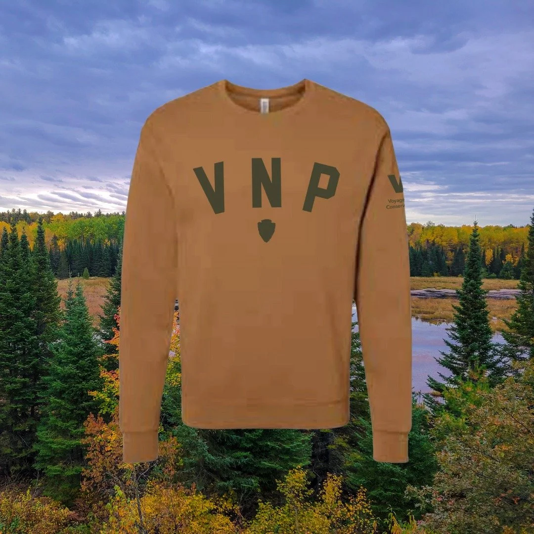 New Voyageurs merch just dropped! 👕🧢🧸

Cozy crews, wildlife-inspired apparel, hats, and whimsical cabin critters are all here, with even more on the way. Each piece is a fun way to show your love for Minnesota&rsquo;s National Park, and every purc