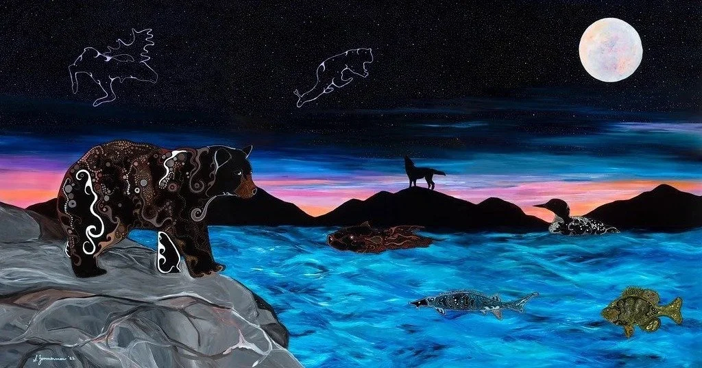 🎨50 Years, 50 Legacies &ndash; Sam Zimmerman, @cranesuperior 

Artist, author, educator, and Grand Portage direct descendant, Sam brings the spirit of Voyageurs to life through art, storytelling, and community leadership. His mural, Giiwedino-Manido