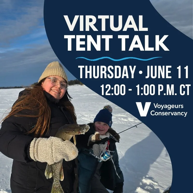 ⛺🌲Grab your lunch and join us for a behind-the-scenes look at how Voyageurs Conservancy inspires the next generation of park stewards.

With supporters across the country, we&rsquo;re bringing our Tent Talks to you! 

In this webinar, we&rsquo;ll sh