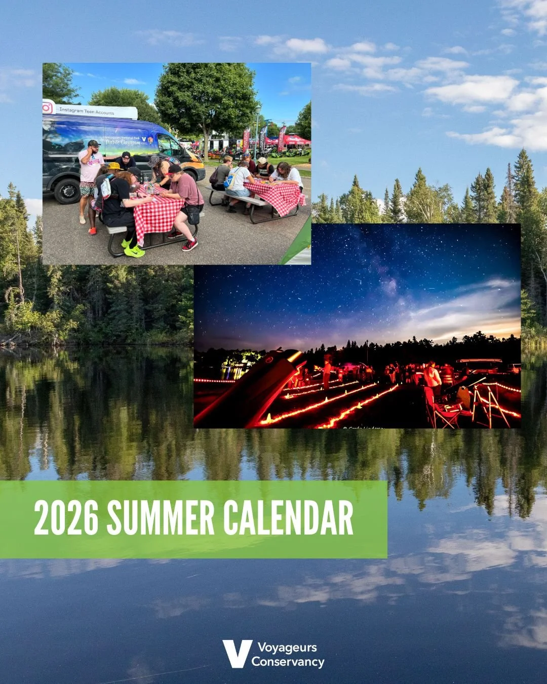 Summer in Voyageurs is almost here and the calendar is packed with opportunities to explore, learn, and experience the park in new ways! Mark your calendars and join us all season long.

✨ June 18-July 24: Solar Storms &amp; Cosmic Colors: Discover t