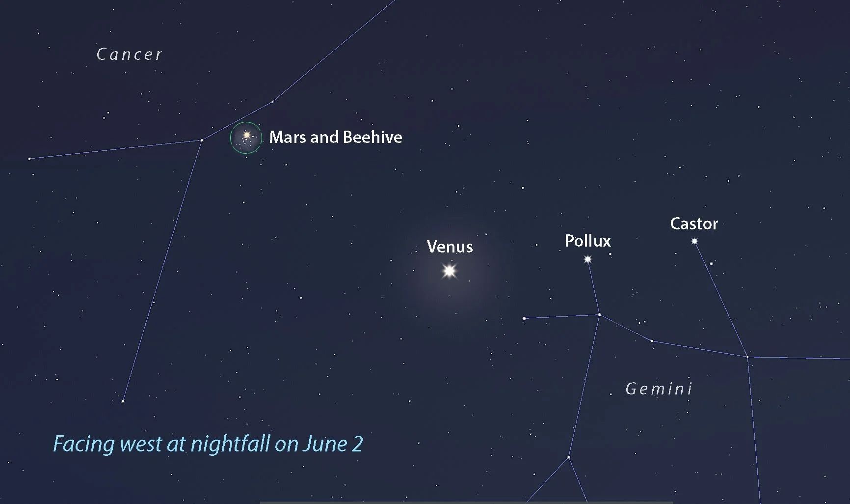 June 2023 Night Sky Calendar — Voyageurs Conservancy