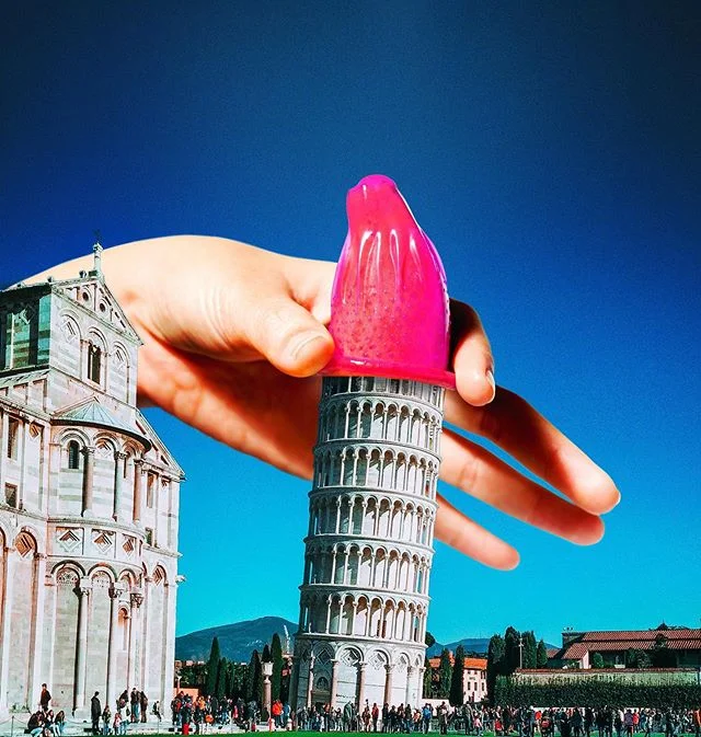 Leaning tower of...