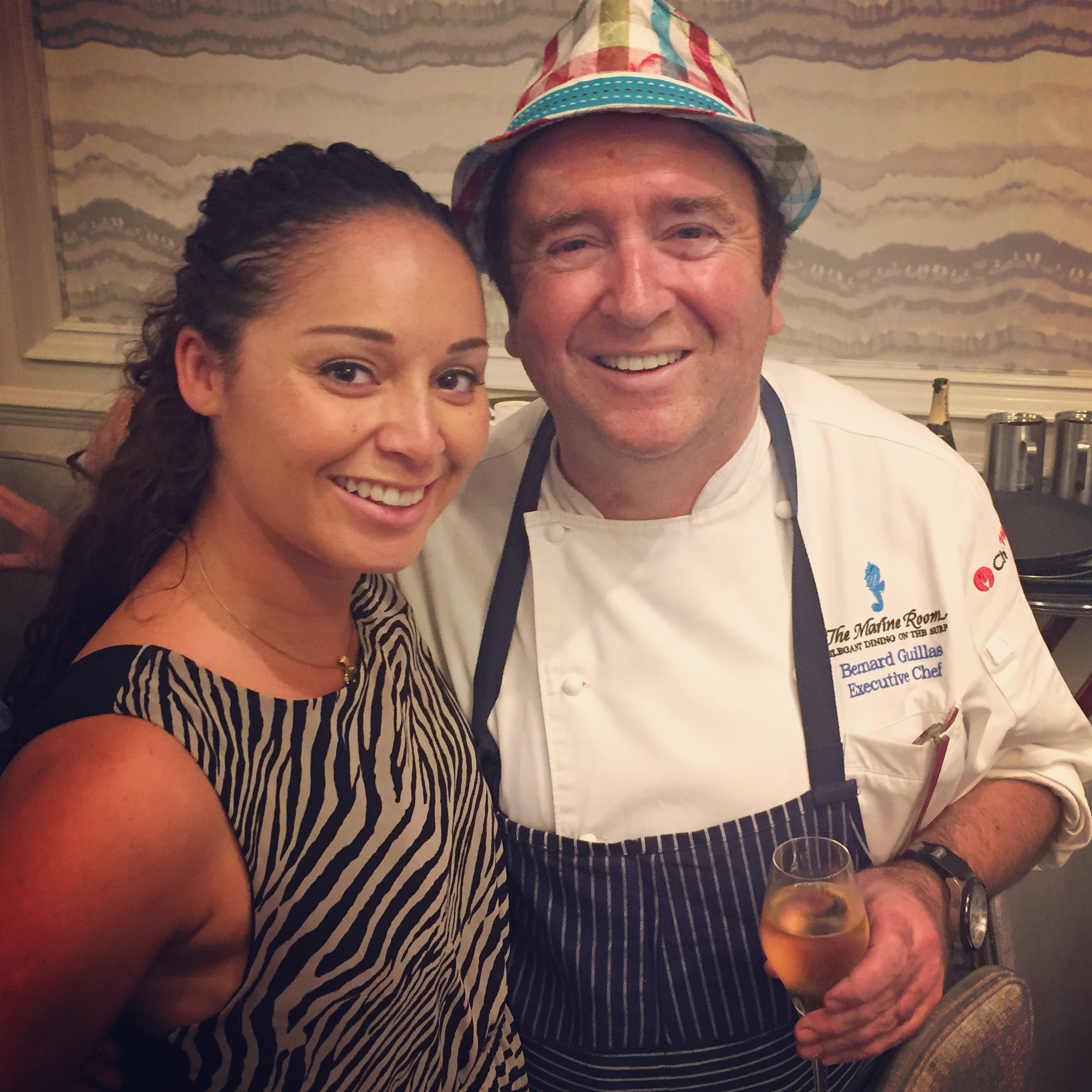 One of my Cookout favourites, Chef Bernard Guillas