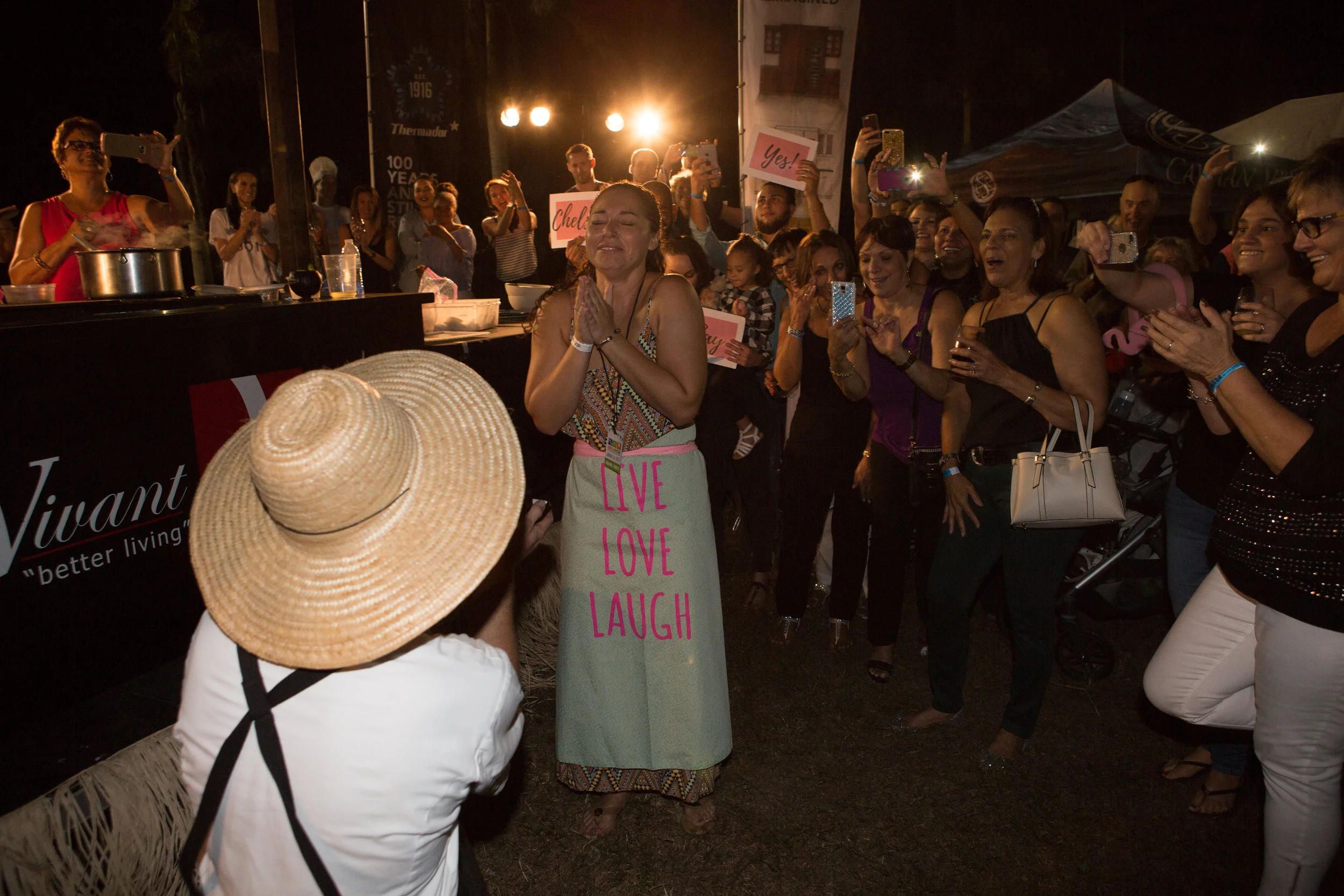 Proposal Round One: a mixture of shock, confusion and excitement Photo credit: Chad Munro of Picture This Studios