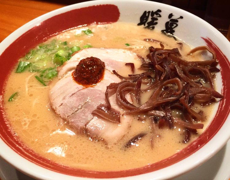 Classic Tonkotsu Ramen & Cloud Ear Mushroom