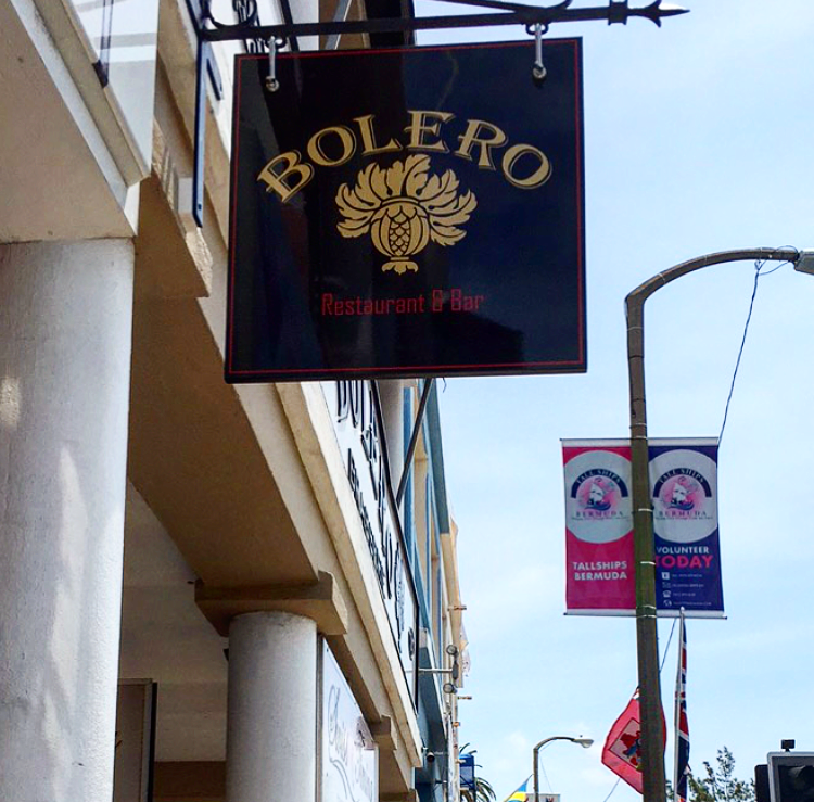 Look out for Bolero's sign on Front Street to direct you down the alley.