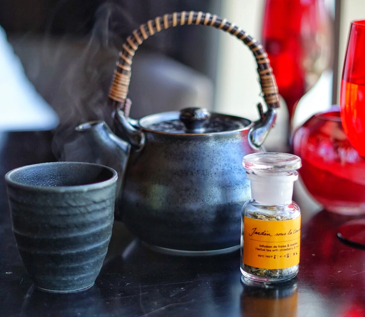 Grab a cup of herbal tea
