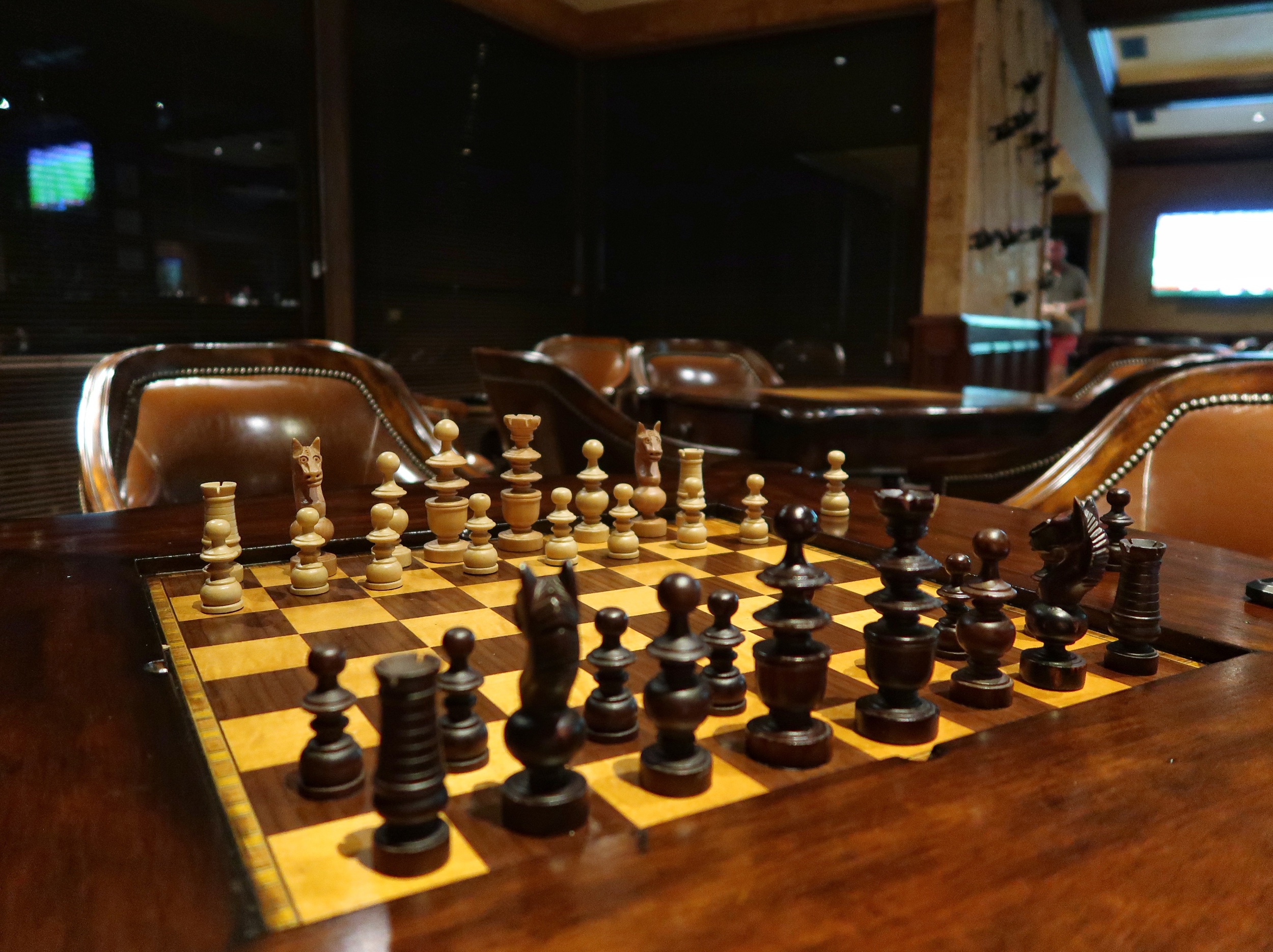 Combo of CB Red Rum Luxury Staunton Series Chess Set with
