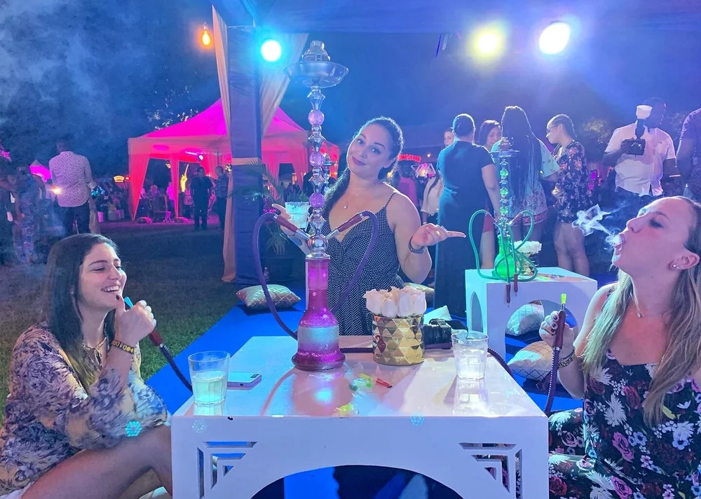 Hookah at Picante with Miami Food Porn