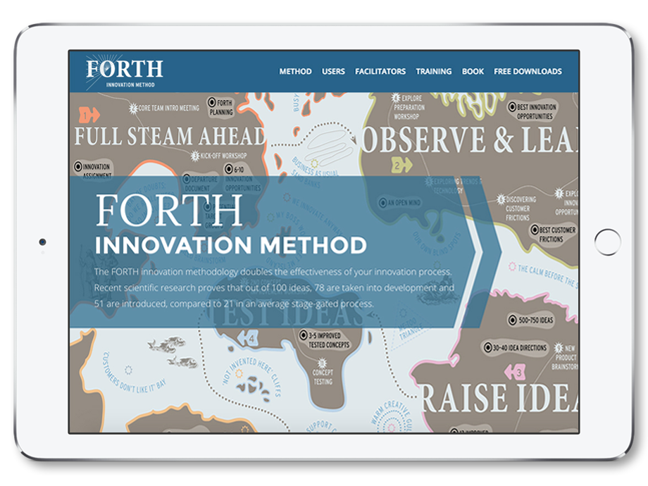 Visit the official website for FORTH Innovation