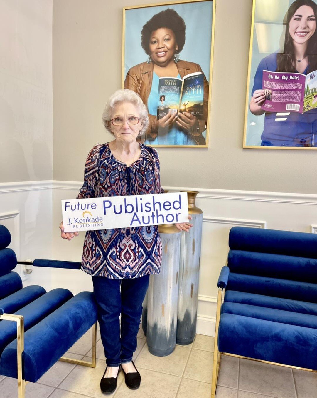 We love when our authors come in to get started on their publishing journey!! This way, we get to show them off!! 🎉

Get started on your author journey in person or online! 

Help us welcome one of our newest future authors, Mrs. Rosette Cleghorn! W