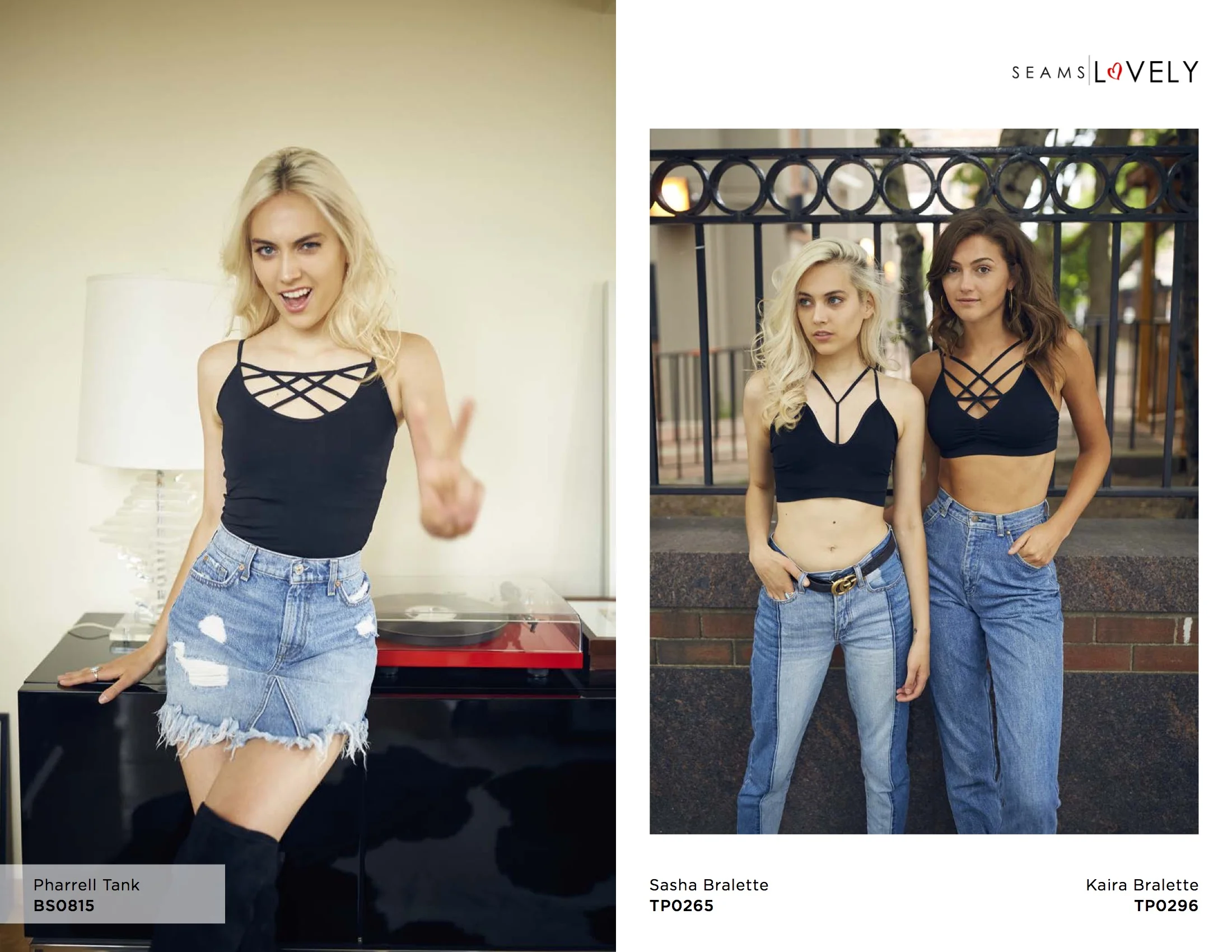 seams lovely bralette