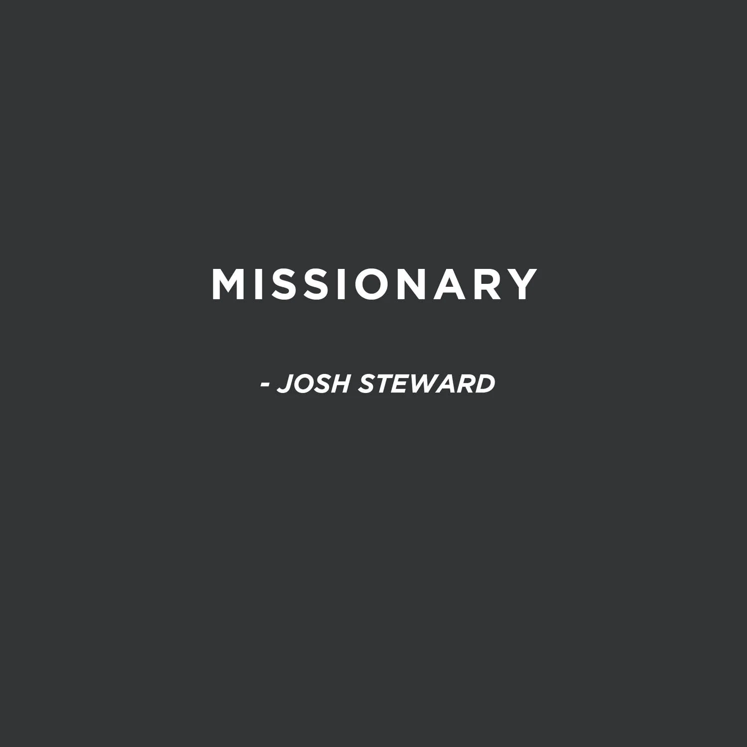 July 12, 2020 | Josh Steward episode artwork