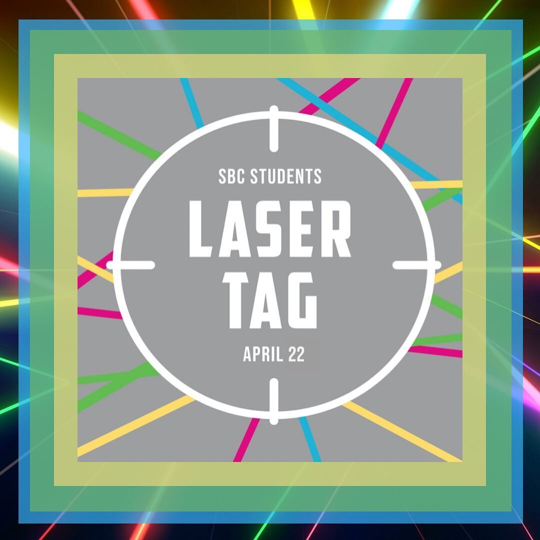 There is still time to sign up for our event at Revolution Laser Tag, happening this Friday! We would love to see you there! 🚀 Follow the link in our bio to sign up!