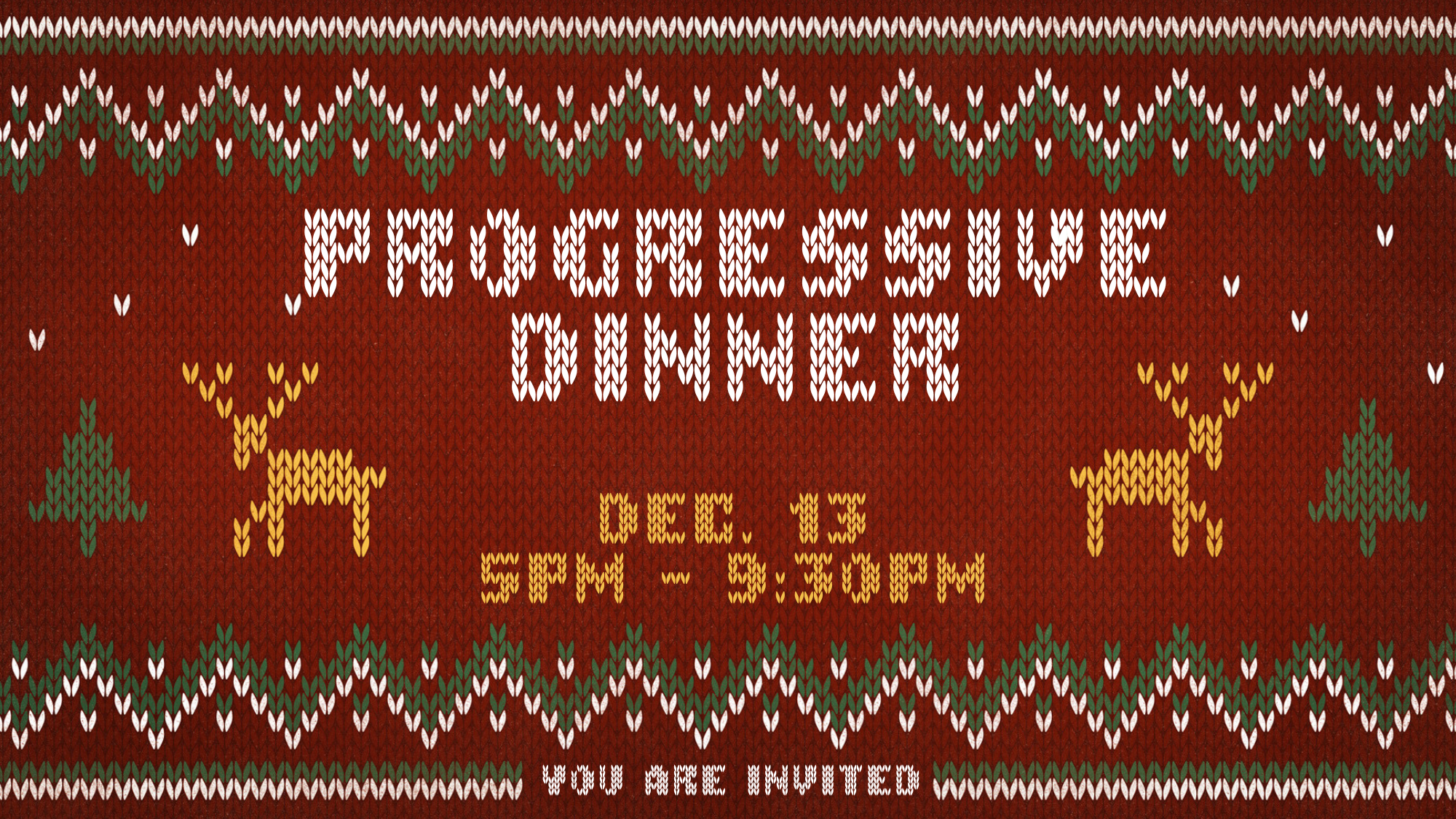 SBC Students | Progressive Dinner 