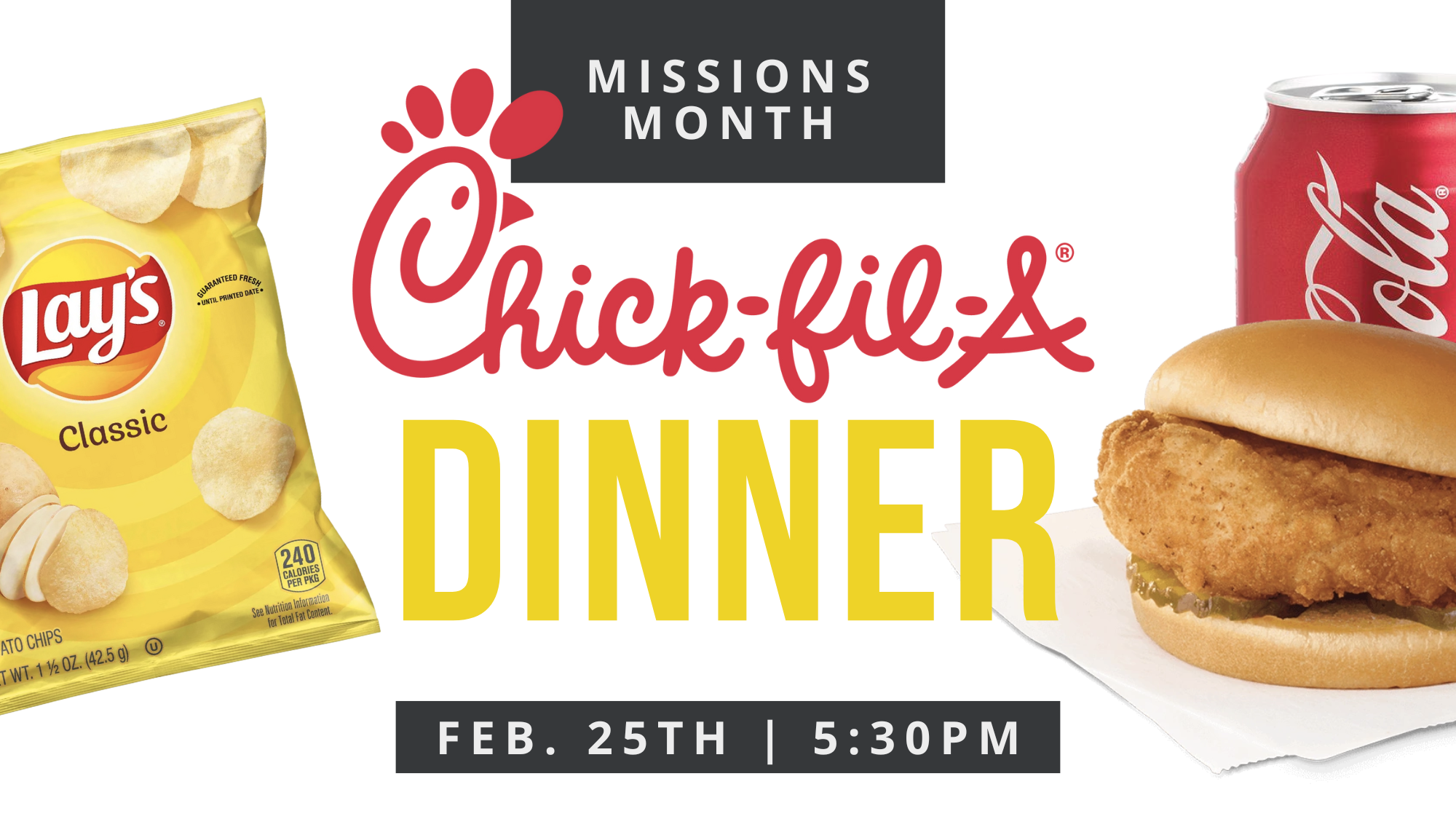 Missions | Chick-fil-A Dinner