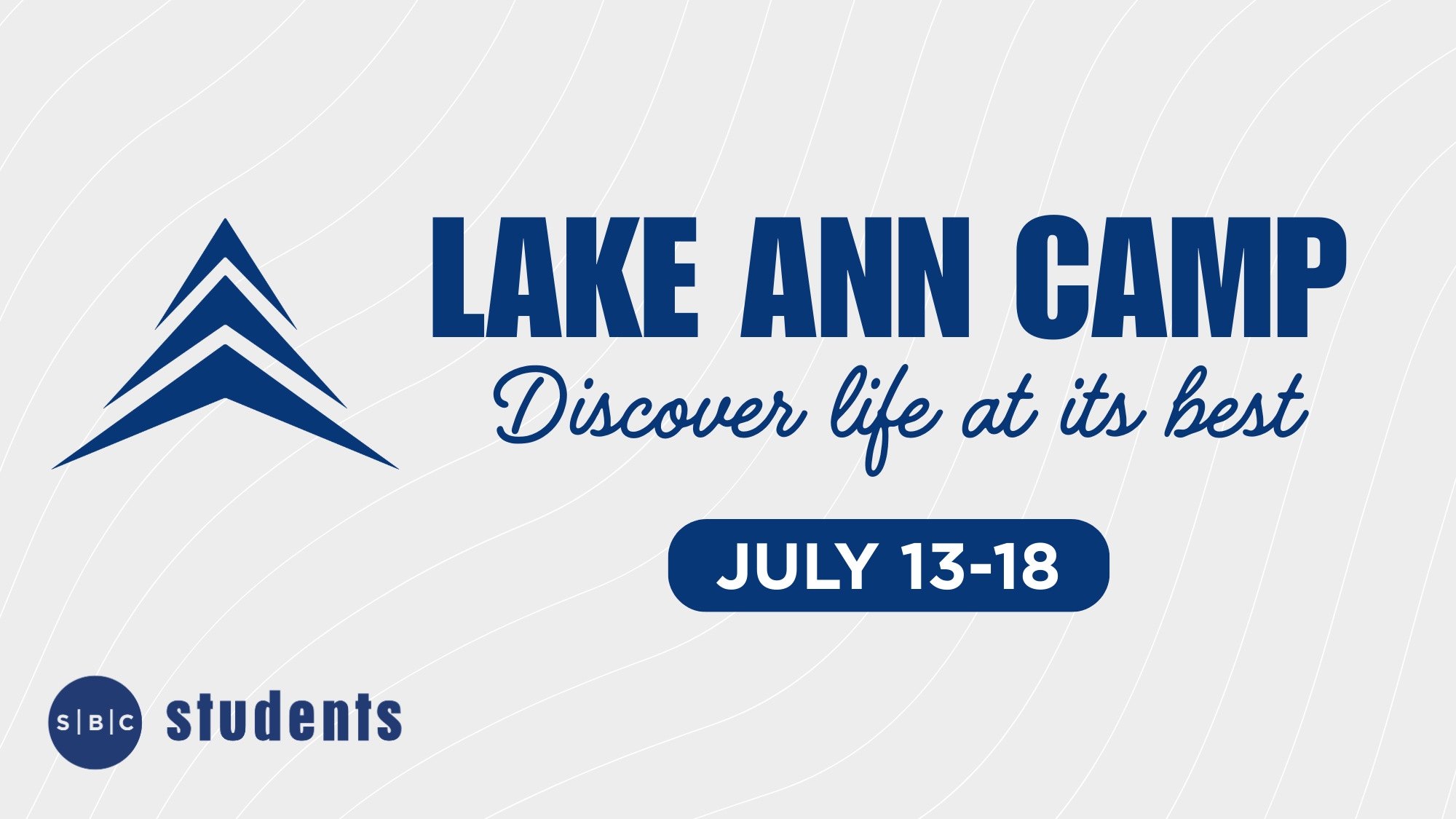 SBC Students + Kids | Lake Ann Summer Camp