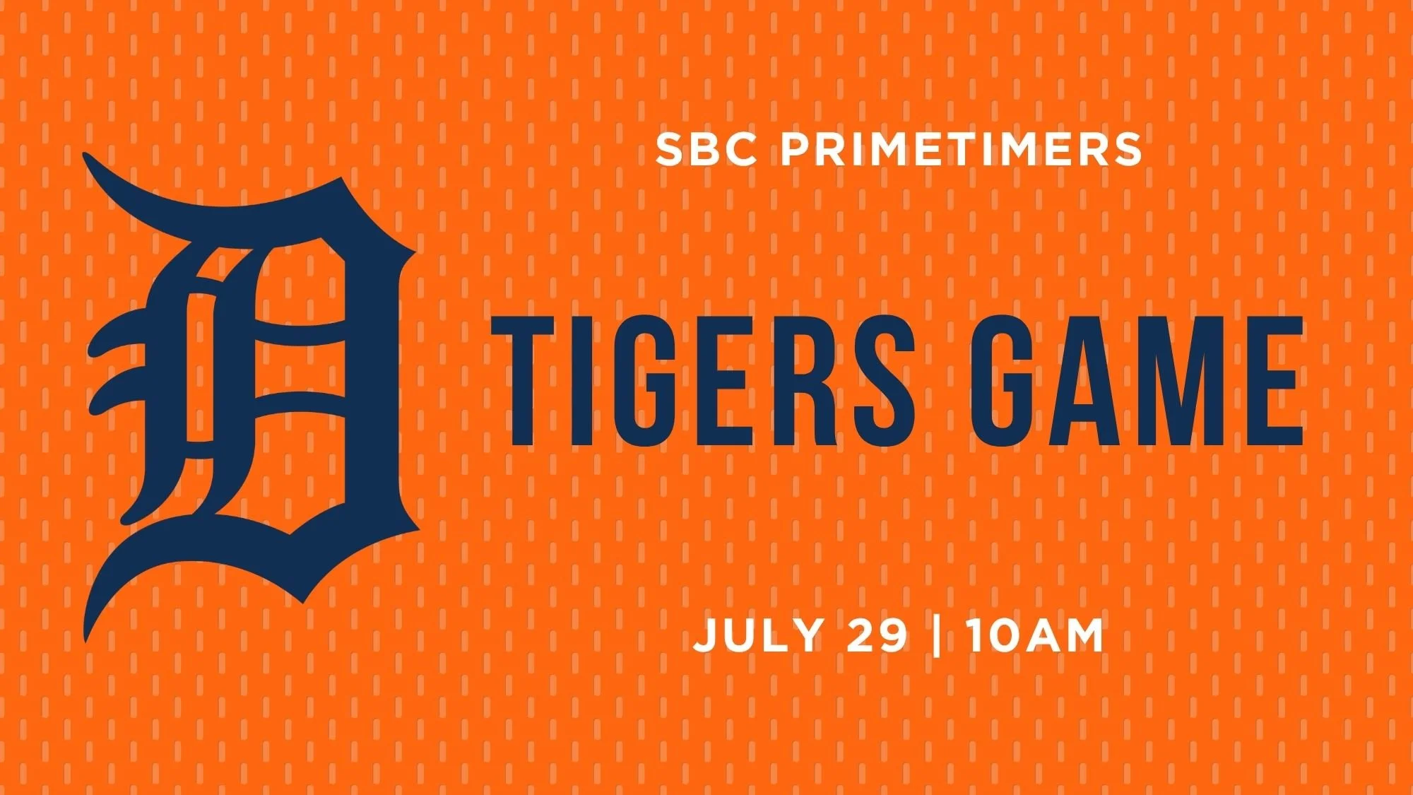 Primetimers | Detroit Tiger Game