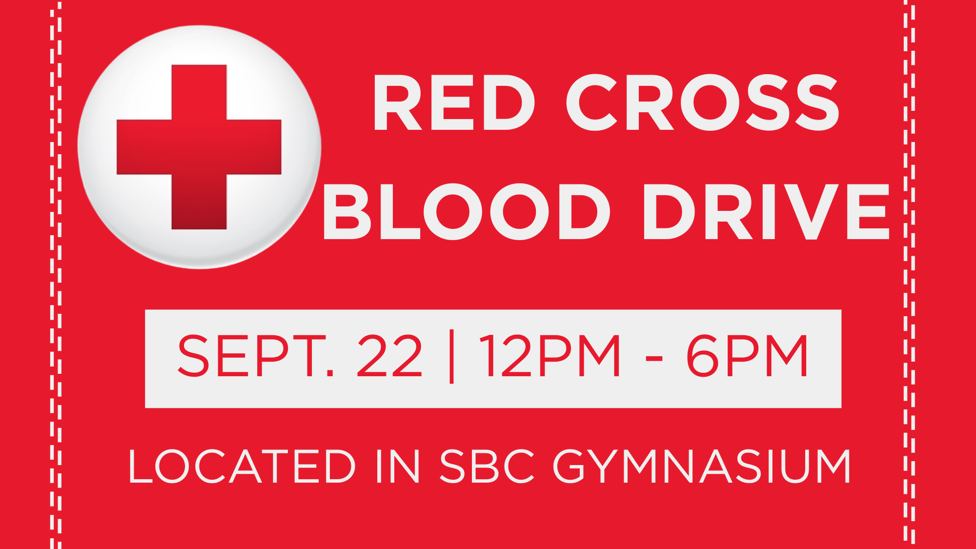 Red Cross 2026 | Donation Event 