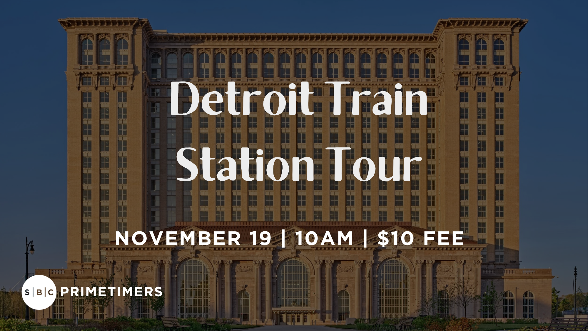 Primetimers 2026 | Detroit Train Station Tour &amp; Lunch