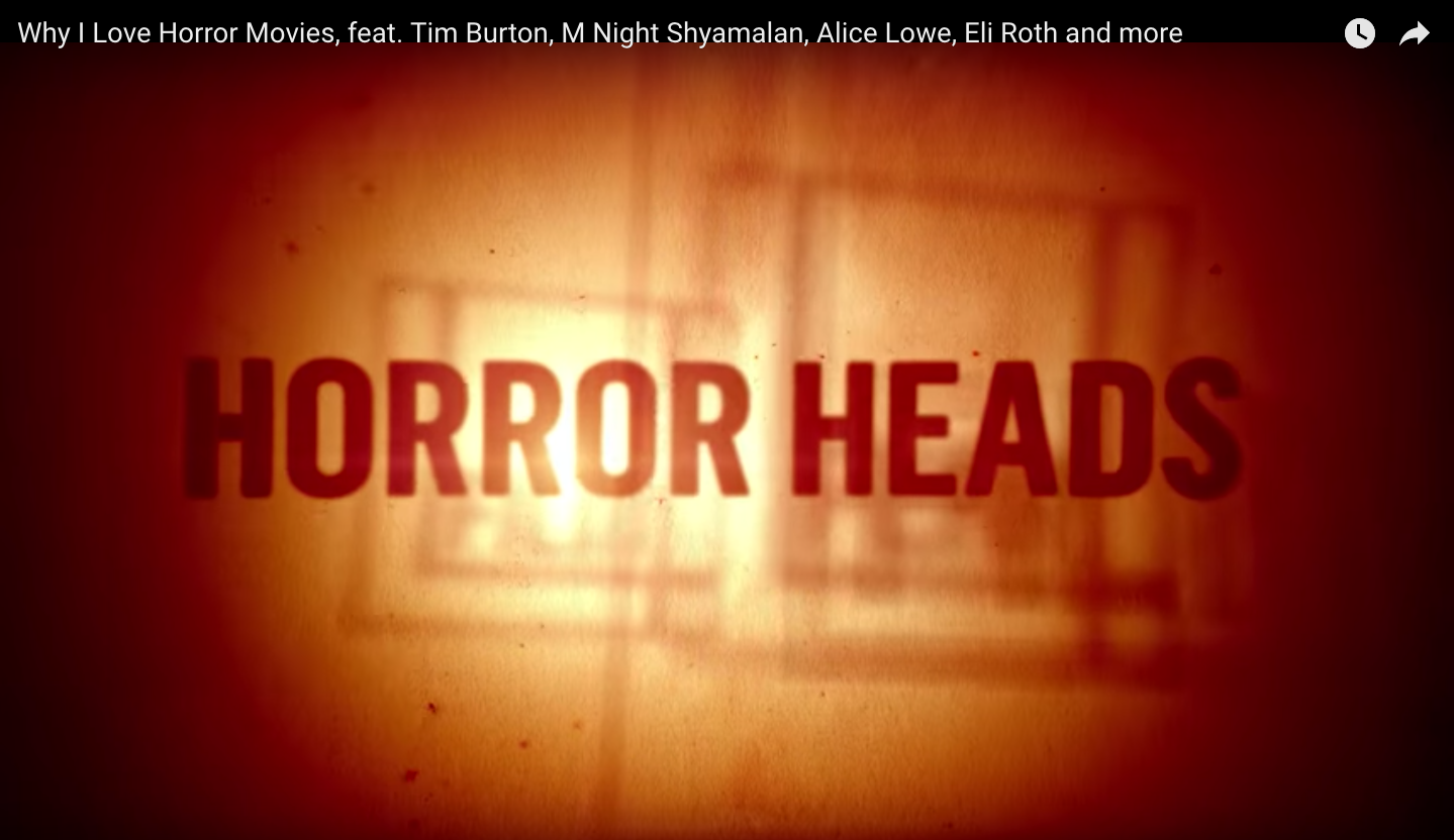 Interview for Film4 Horrorheads - 26th Oct 2016