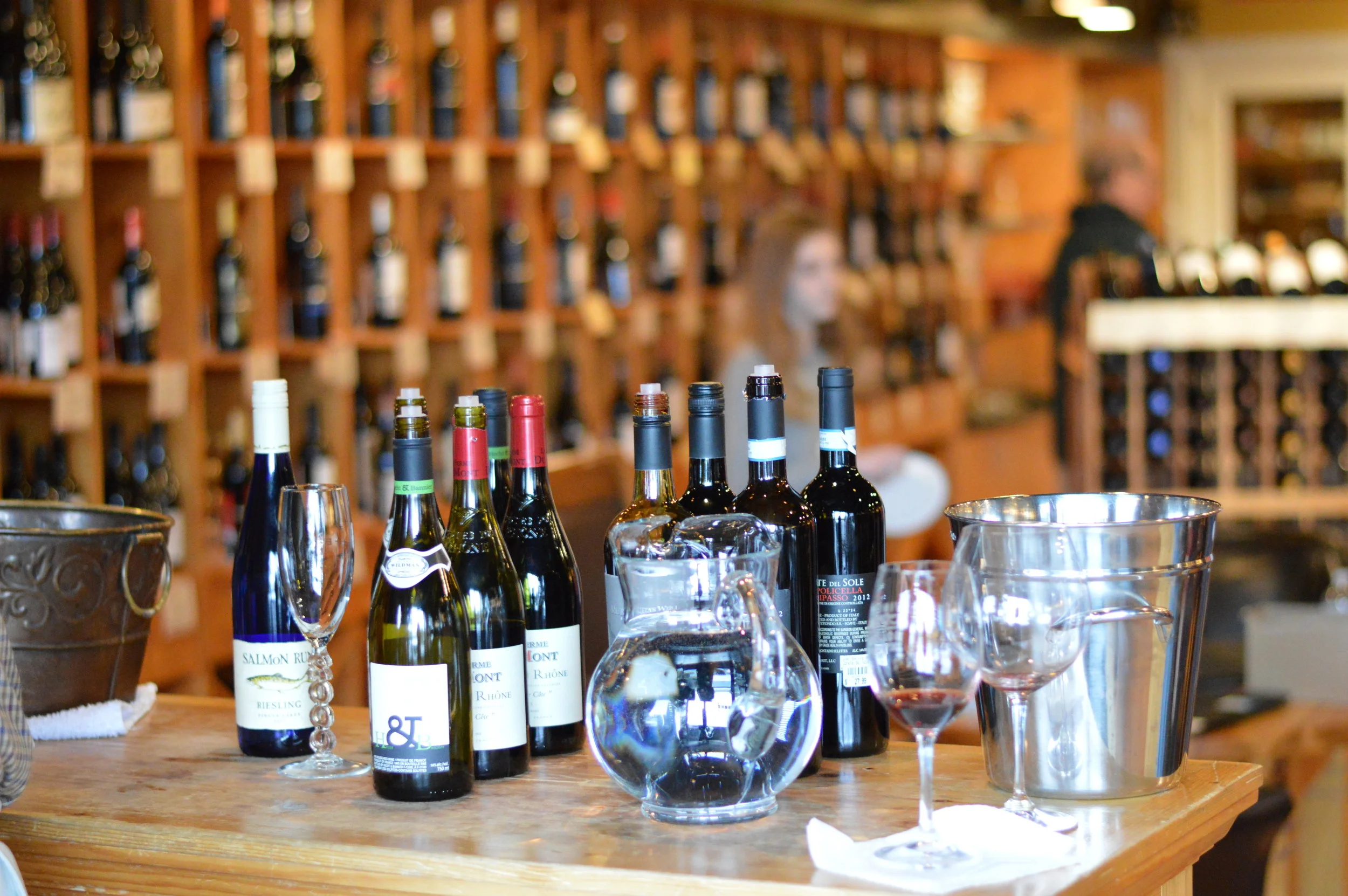 Amazing local wines to taste....