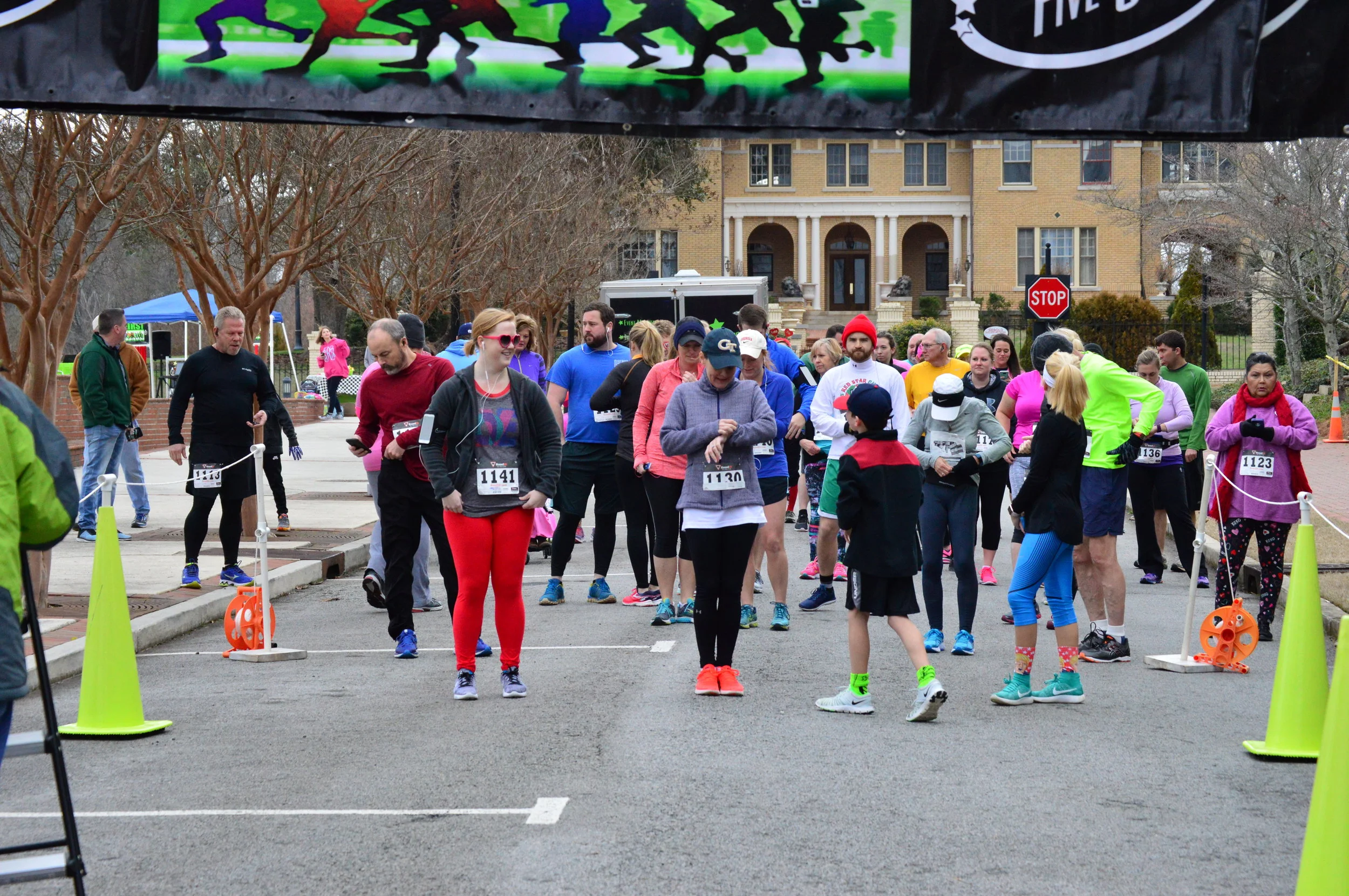 And they're off!!