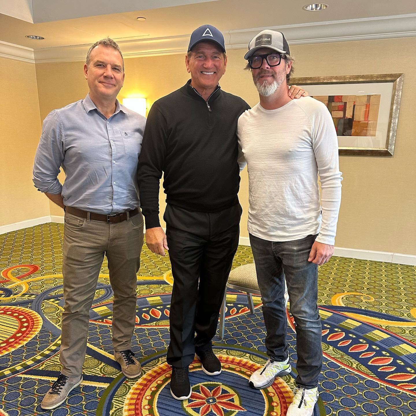 Filming with Super Bowl 17 winner, QB Joe Theismann today in Washington DC. Joe loves one of our @triangleparkmovie hats. Great guy, I had a wonderful time working with him and his love of the game is 💯🤘🏼rocking! Had my great friend Erin Holloway 