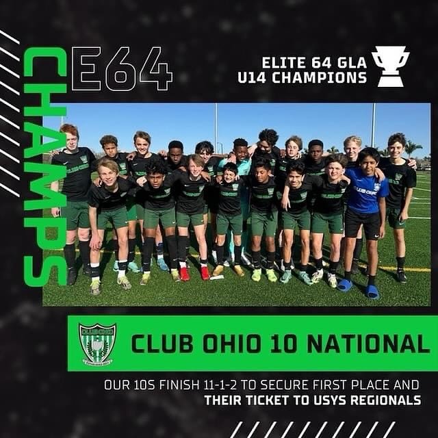 Excited for my son Von and his team for winning their league and qualifying for regionals in St. Louis. #e64 #usysregionals #clubohionationalteams #clubohio #soccer #u14 #vonfarst