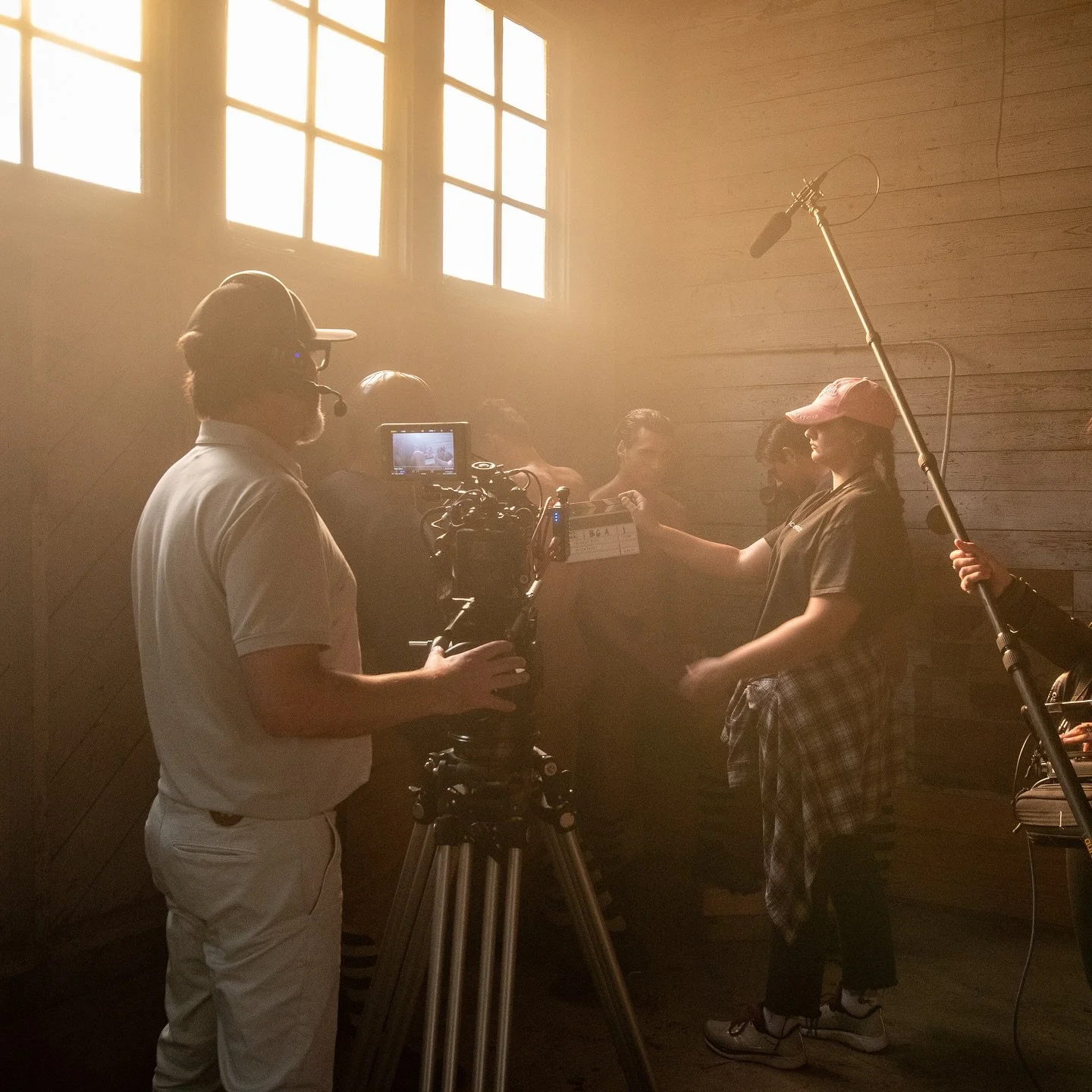 Filming @triangleparkmovie - light coming from 3 Vortex 8&rsquo;s. #vortex #vortex8 #r3d