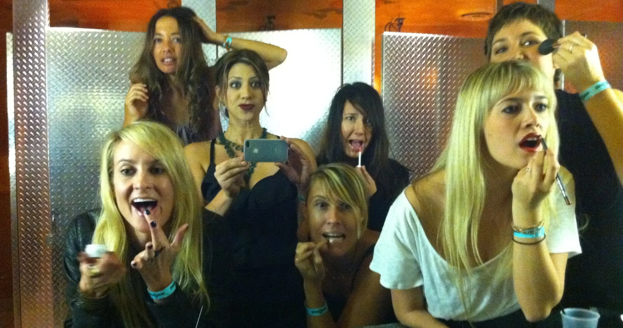 Some of the Billabong Women’s Marketing “Dream Team”. Amy Sorenson, Gina Turpel, Stacy Rosario, Megan Villa, Alli Perez, and Kimmy Shinner. (Candy Harris, Sophie St.Onge, and Tara Ventimiglia you were there in spirit)